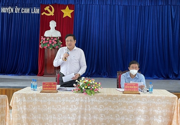 Kiểm Tra Học Tập, Quán Triệt Và Xây Dựng Chương Trình Hành Động Thực Hiện Nghị Quyết Đại Hội Đảng Toàn Quốc Lần Thứ XIII, Đại Hội Đảng Bộ Tỉnh Lần Thứ XVIII Tại Huyện Ủy Cam Lâm